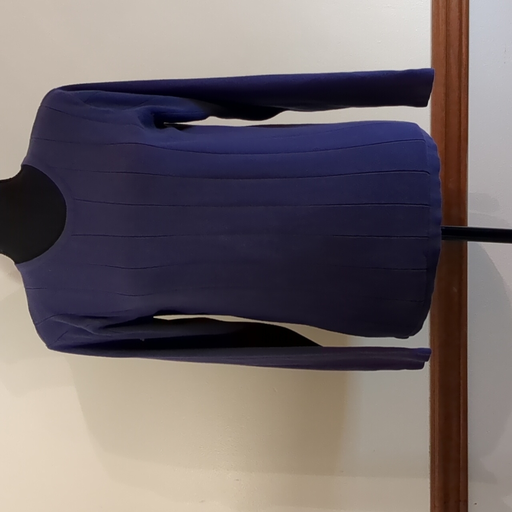 Dress Barn blue violet sweater. Women's sized Small.